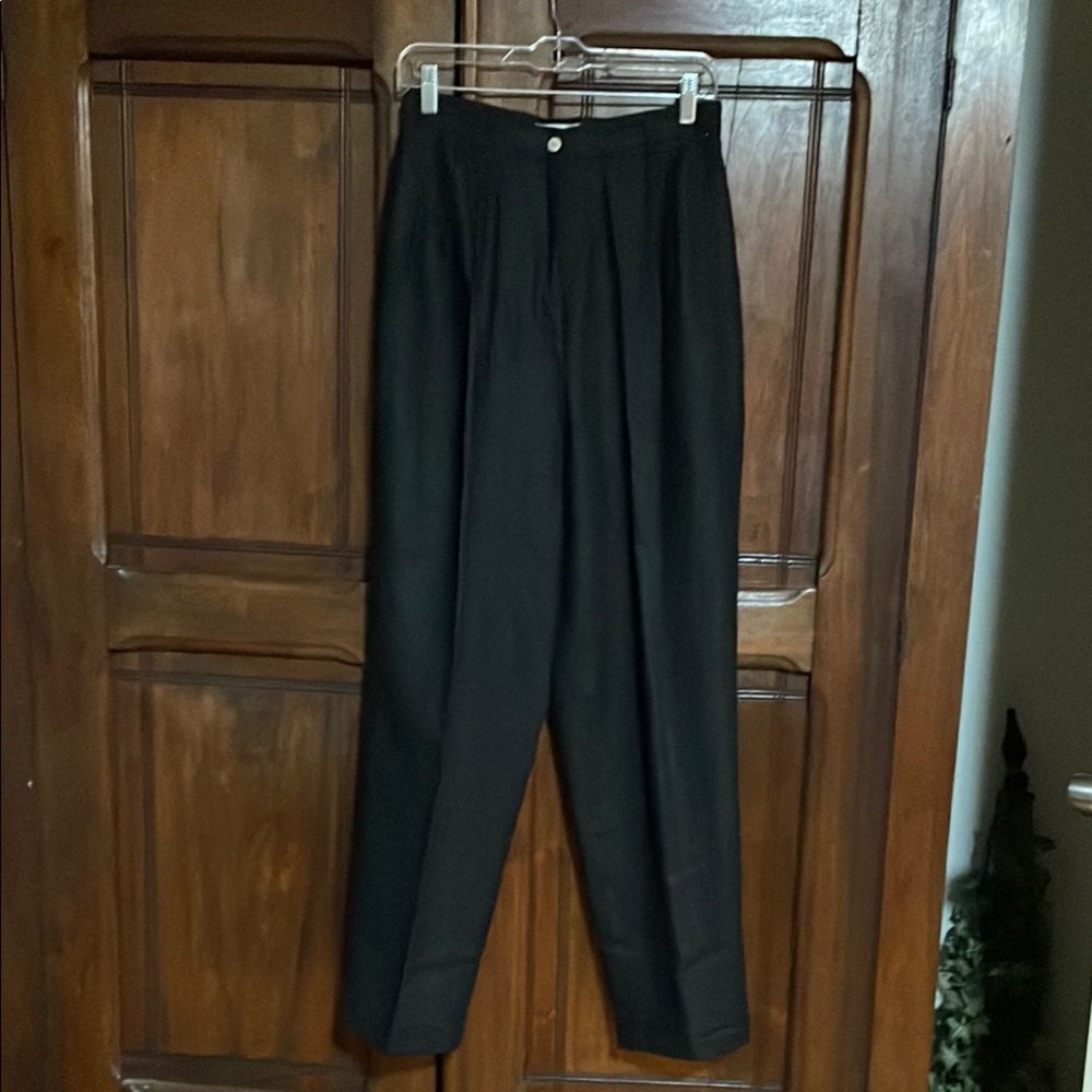 Women’s Black Linen Pants